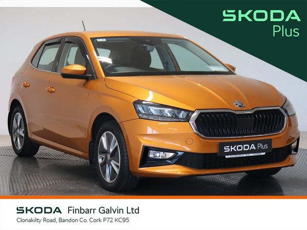 Skoda Fabia Hatchback, Petrol, 2023, Orange
