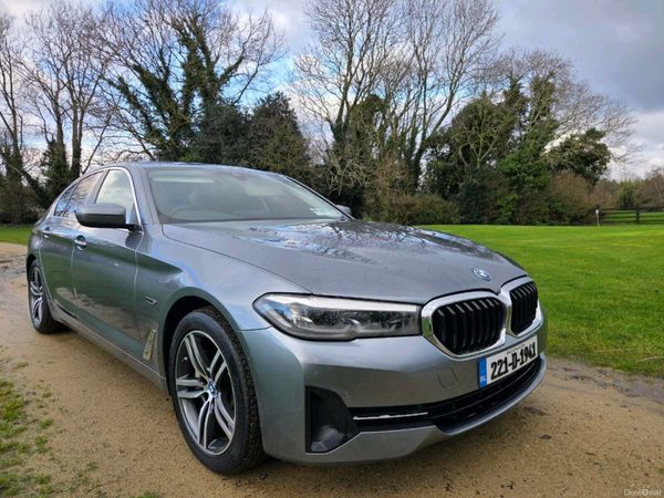BMW 5-Series Saloon, Petrol Plug-in Hybrid, 2022, Grey