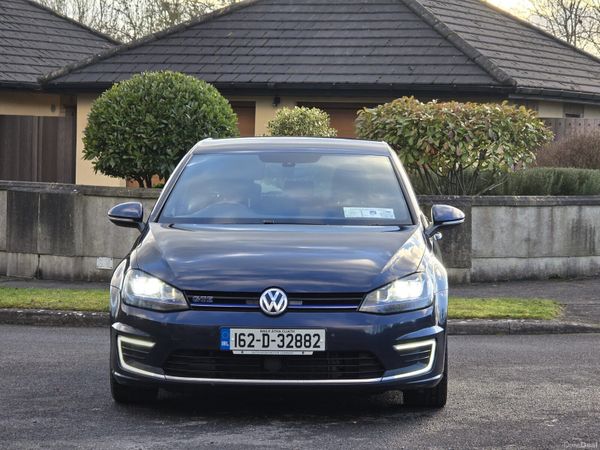 Volkswagen Golf Hatchback, Petrol Plug-in Hybrid, 2016, Blue