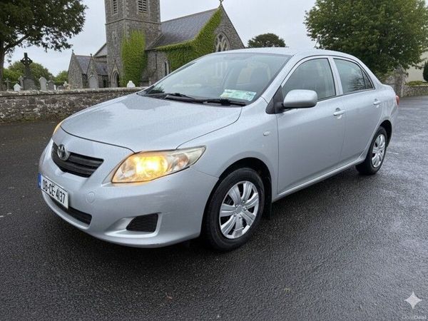 Toyota Corolla Saloon, Petrol, 2008, Silver
