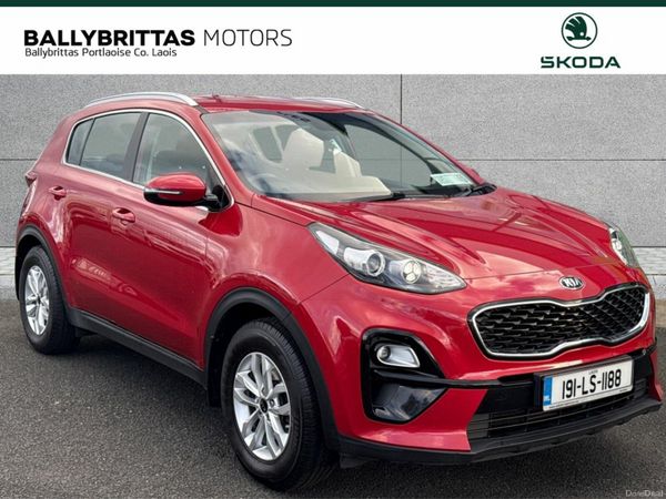 Kia Sportage SUV, Diesel, 2019, Red