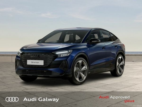 Audi Q4 e-tron SUV, Electric, 2025, Blue