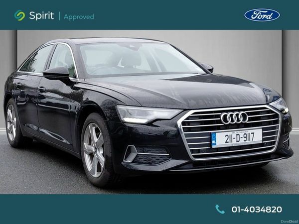 Audi A6 Saloon, Diesel, 2021, Black