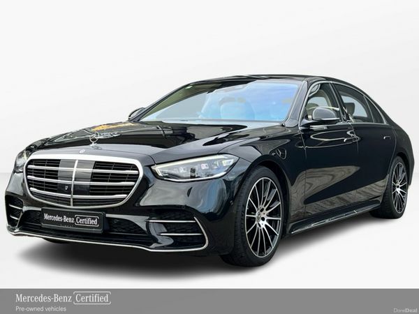 Mercedes-Benz S-Class Saloon, Petrol Plug-in Hybrid, 2023, Black
