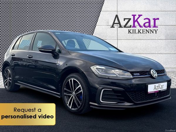 Volkswagen Golf Hatchback, Petrol Plug-in Hybrid, 2020, Black