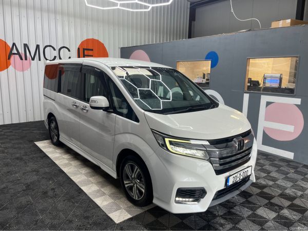 Honda Stepwagon MPV, Petrol Hybrid, 2020, White