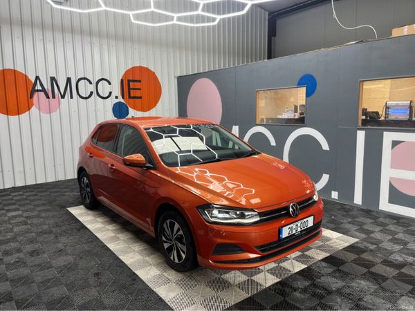 Volkswagen Polo Hatchback, Petrol, 2021, Orange