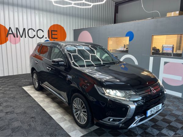 Mitsubishi Outlander SUV, Petrol Plug-in Hybrid, 2019, Black