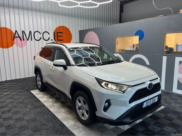 Toyota RAV4 SUV, Petrol Hybrid, 2020, White