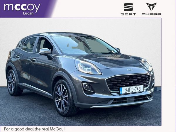 Ford Puma SUV, Petrol Hybrid, 2024, Grey