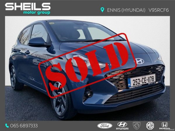 Hyundai i10 Hatchback, Petrol, 2025, Blue