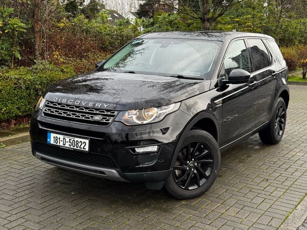 Land Rover Discovery Sport SUV, Diesel, 2018, Black