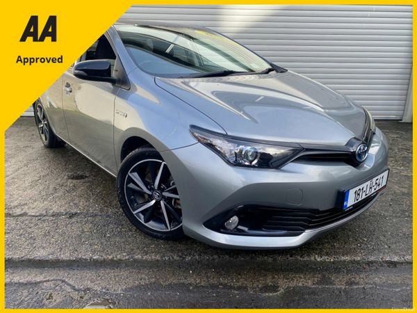 Toyota Auris Hatchback, Petrol Hybrid, 2018, Grey
