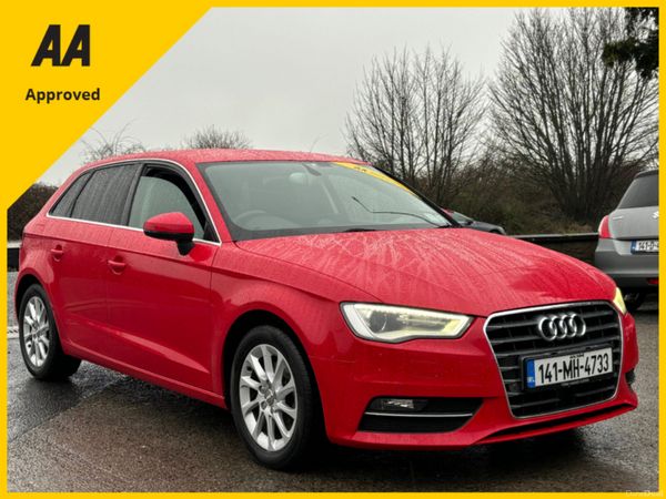 Audi A3 Hatchback, Petrol, 2014, Red