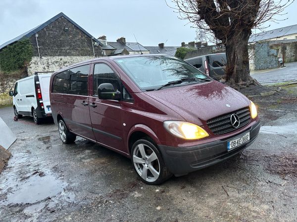 Mercedes-Benz Vito Minibus, Diesel, 2008, Red