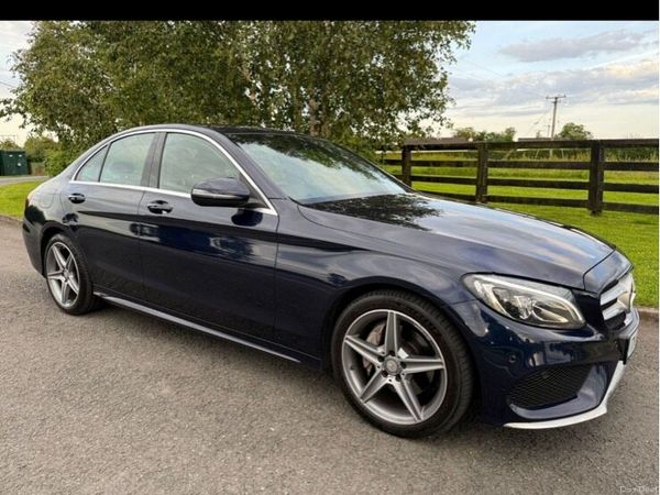 Mercedes-Benz C-Class Saloon, Diesel, 2017, Blue