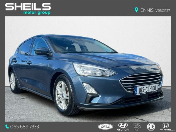 Ford Focus Hatchback, Petrol, 2018, Blue