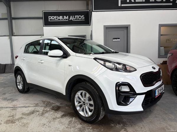 Kia Sportage SUV, Diesel Plug-in Hybrid, 2019, White