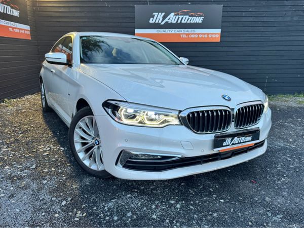 BMW 5-Series Saloon, Diesel, 2017, White