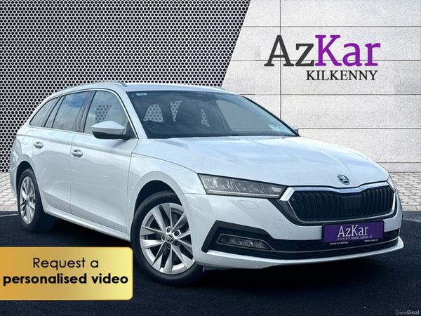 Skoda Octavia Estate, Petrol, 2022, Silver