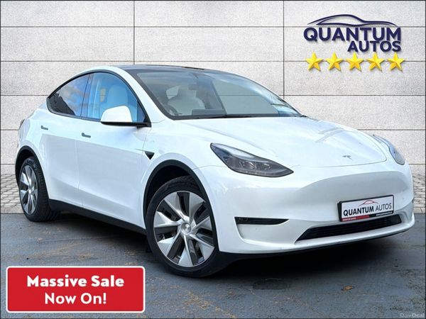 Tesla Model Y SUV, Electric, 2023, White