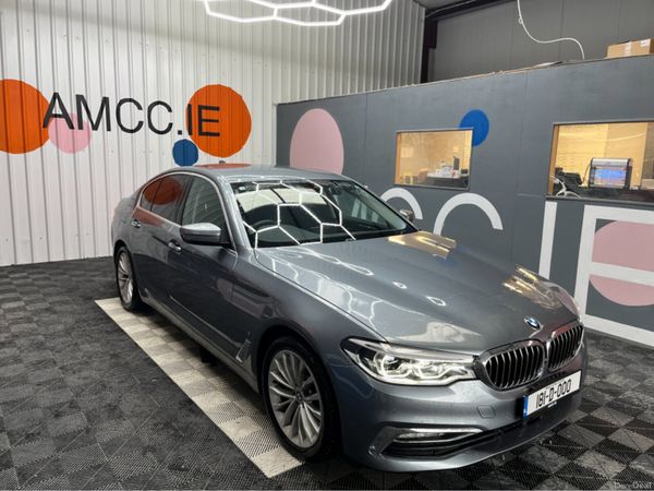 BMW 5-Series Saloon, Petrol Plug-in Hybrid, 2018, Grey