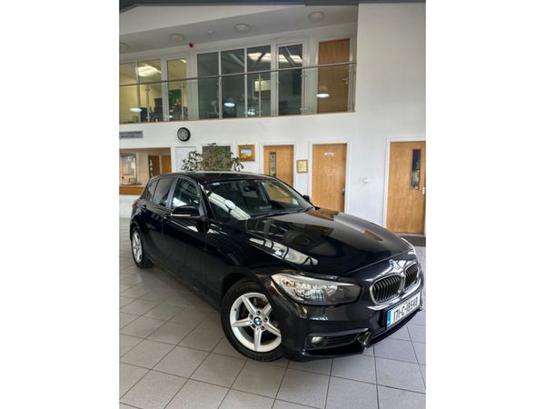 BMW 1-Series Hatchback, Diesel, 2017, Black