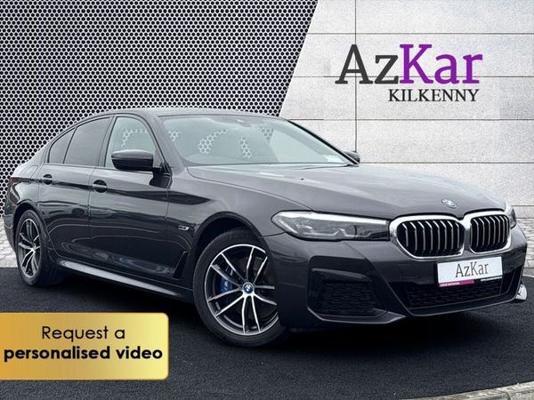 BMW 5-Series Saloon, Petrol Plug-in Hybrid, 2022, Grey