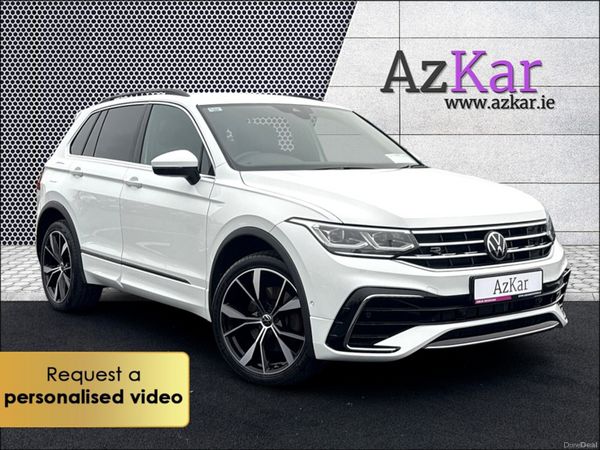 Volkswagen Tiguan SUV, Petrol Plug-in Hybrid, 2023, White
