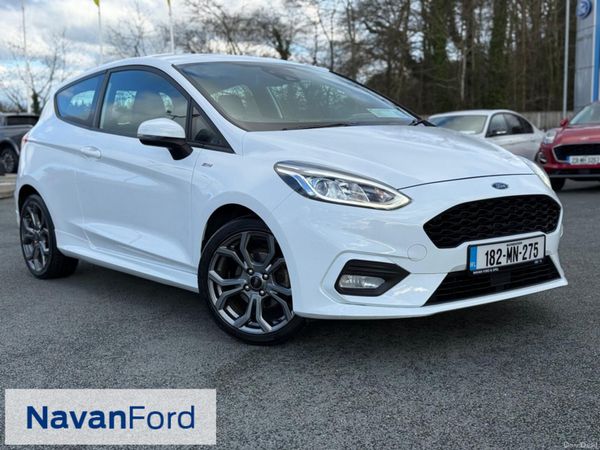 Ford Fiesta Hatchback, Petrol, 2018, White