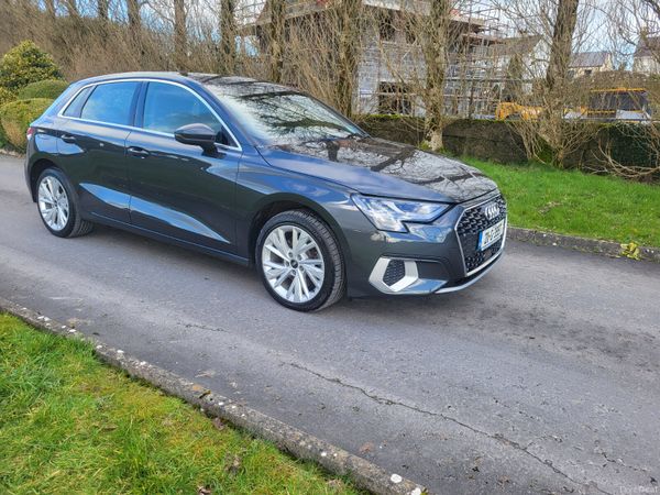 Audi A3 Hatchback, Petrol Plug-in Hybrid, 2021, Grey