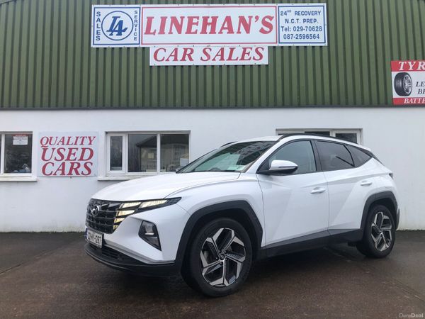 Hyundai Tucson SUV, Petrol Plug-in Hybrid, 2022, White