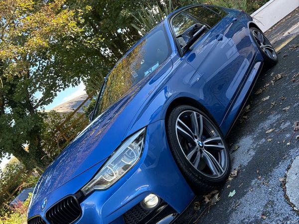BMW 3-Series Saloon, Diesel, 2016, Blue