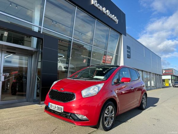 Kia Venga Hatchback, Petrol, 2018, Red
