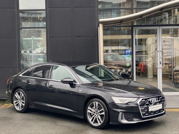 Audi A6 Saloon, Petrol Plug-in Hybrid, 2024, Black