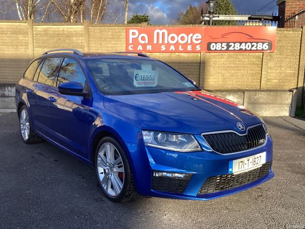 Skoda Octavia Estate, Diesel, 2017, Blue