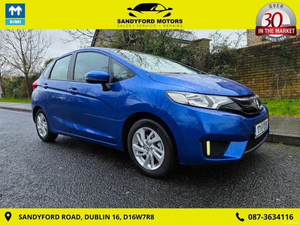 Honda Jazz Hatchback, Petrol, 2017, Blue