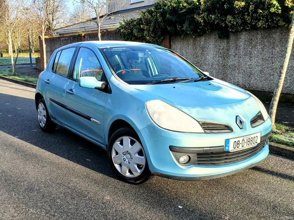 Renault Clio Hatchback, Petrol, 2008, Blue
