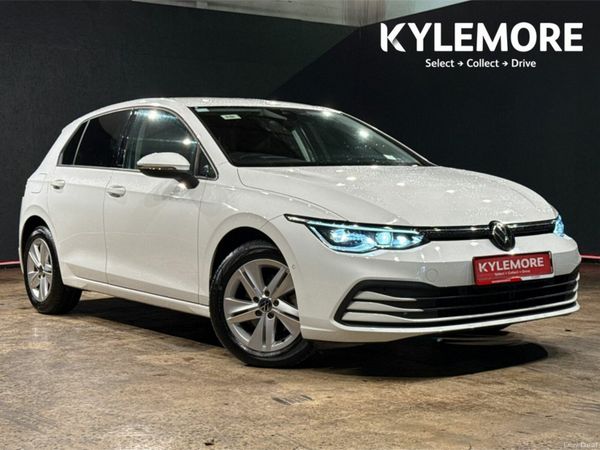 Volkswagen Golf Hatchback, Petrol Hybrid, 2021, White