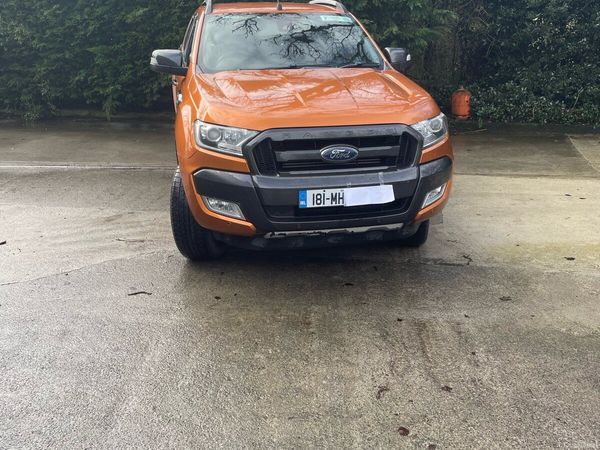 Ford Ranger Pick Up, Diesel, 2018, Orange