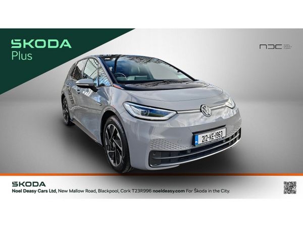 Volkswagen ID.3 Hatchback, Electric, 2021, Black