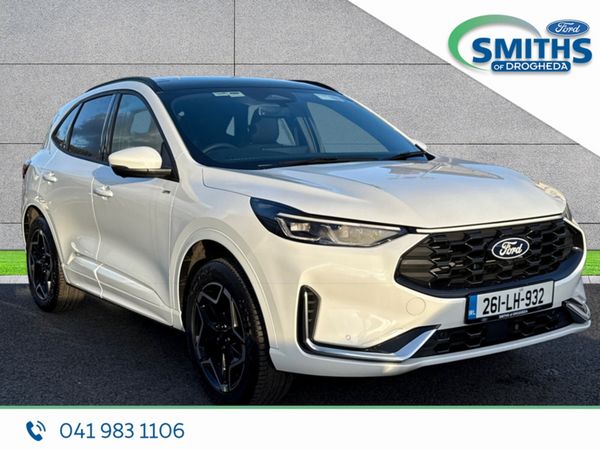 Ford Kuga MPV, Petrol Plug-in Hybrid, 2026, White