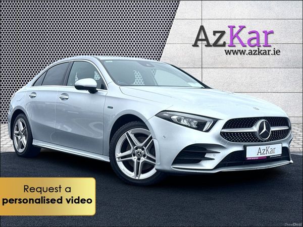 Mercedes-Benz A-Class Saloon, Petrol Plug-in Hybrid, 2020, Silver