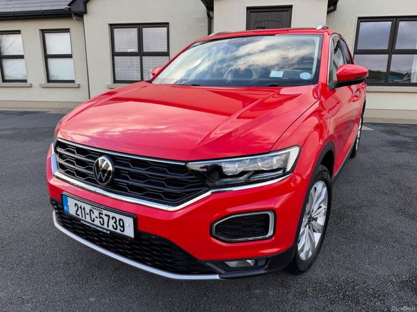 Volkswagen T-Roc SUV, Diesel, 2021, Red