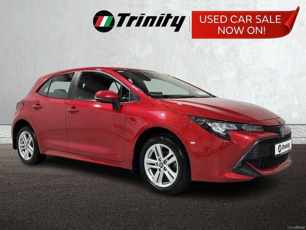 Toyota Corolla Hatchback, Petrol Hybrid, 2022, Red