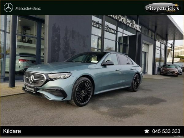 Mercedes-Benz E-Class Saloon, Diesel Plug-in Hybrid, 2026, Silver