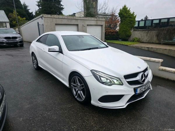 Mercedes-Benz E-Class Coupe, Diesel, 2015, White