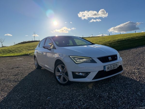 SEAT Leon Hatchback, Diesel, 2014, White