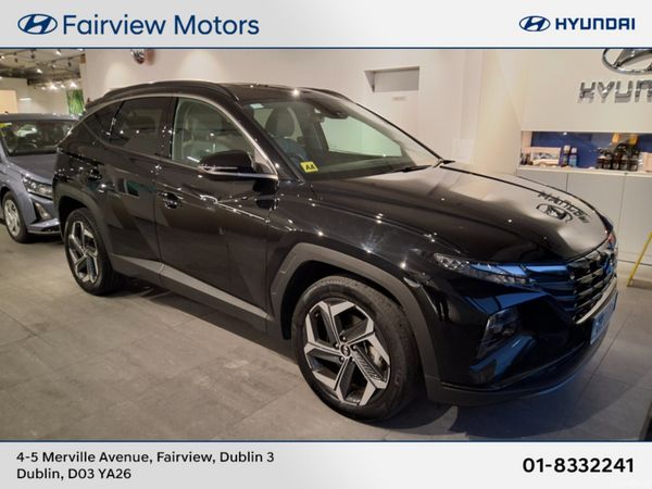Hyundai Tucson SUV, Petrol Hybrid, 2023, Black