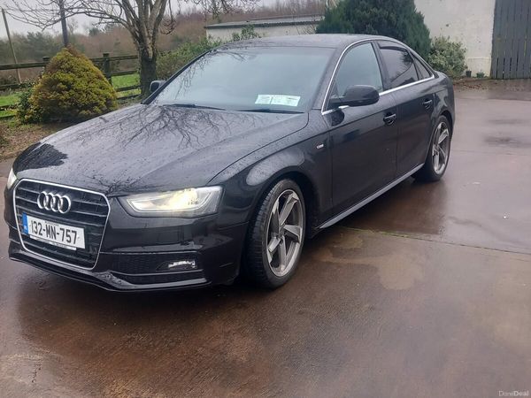 Audi A4 Saloon, Diesel, 2013, Black
